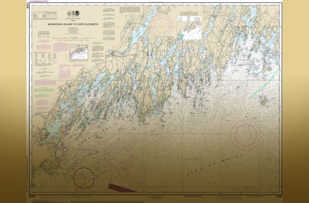 Paper Nautical Chart