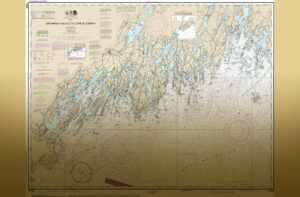 Paper Nautical Chart